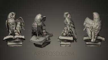 Bird figurines (STKB_0127) 3D model for CNC machine
